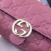 Gucci Icon Continental Wallet In Pink Guccissima Leather Gucci Icon Continental Wallet In Pink Guccissima Leather