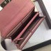 Gucci Icon Continental Wallet In Pink Guccissima Leather Gucci Icon Continental Wallet In Pink Guccissima Leather