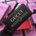 Gucci Black Print Leather Zip Around Wallet Gucci Black Print Leather Zip Around Wallet
