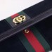 Gucci Black Ophidia GG Suede Continental Wallet Gucci Black Ophidia GG Suede Continental Wallet