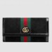 Gucci Black Ophidia GG Suede Continental Wallet Gucci Black Ophidia GG Suede Continental Wallet