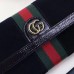 Gucci Black Ophidia GG Suede Continental Wallet Gucci Black Ophidia GG Suede Continental Wallet
