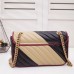 Gucci Diagonal GG Marmont Small Shoulder Bag 443497 Beige/Black 2019 Gucci Diagonal GG Marmont Small Shoulder Bag 443497 Beige/Black 2019