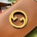 Gucci Blondie Mini Shoulder Bag In Brown Leather Gucci Blondie Mini Shoulder Bag In Brown Leather