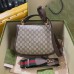 Gucci Blondie Medium Shoulder Bag In GG Supreme Canvas Gucci Blondie Medium Shoulder Bag In GG Supreme Canvas