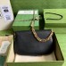 Gucci Blondie Small Shoulder Bag In Black Leather Gucci Blondie Small Shoulder Bag In Black Leather