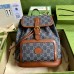 Gucci Interlocking G Backpack In GG Denim Jacquard Gucci Interlocking G Backpack In GG Denim Jacquard