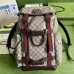 Gucci Skateboard Backpack in GG Supreme Canvas Gucci Skateboard Backpack in GG Supreme Canvas