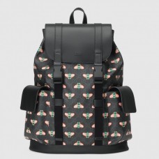 Gucci Bestiary Backpack In GG Supreme with Bees Gucci Bestiary Backpack In GG Supreme with Bees