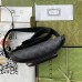 Gucci Black GG Supreme Belt Bag with Interlocking G Gucci Black GG Supreme Belt Bag with Interlocking G