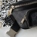 Gucci Black GG Supreme Belt Bag with Interlocking G Gucci Black GG Supreme Belt Bag with Interlocking G