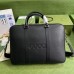 Gucci Business Case In Black Leather with Gucci Logo Gucci Business Case In Black Leather with Gucci Logo