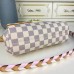 Louis Vuitton LV Croisette N50053 Damier Azur with Pink Braided Strap Louis Vuitton LV Croisette N50053 Damier Azur with Pink Braided Strap