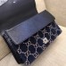 Gucci Blue Dionysus GG Velvet Small Shoulder Bag Gucci Blue Dionysus GG Velvet Small Shoulder Bag