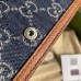 Gucci Dionysus Super Mini Bag In GG Washed Denim Gucci Dionysus Super Mini Bag In GG Washed Denim