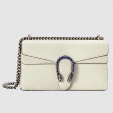 Gucci White Dionysus Super Mini Leather Bag