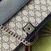 Gucci Dionysus Super Mini Bag In Blue GG Supreme Canvas Gucci Dionysus Super Mini Bag In Blue GG Supreme Canvas