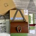 Gucci Dionysus Small Shoulder Bag In Brown Natural Leather Gucci Dionysus Small Shoulder Bag In Brown Natural Leather