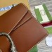 Gucci Dionysus Small Shoulder Bag In Brown Natural Leather Gucci Dionysus Small Shoulder Bag In Brown Natural Leather