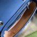 Gucci GG Marmont Small Bag In Blue Matelasse Calfskin Gucci GG Marmont Small Bag In Blue Matelasse Calfskin