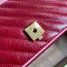 Gucci GG Marmont Small Shoulder Bag In Red Diagonal Leather Gucci GG Marmont Small Shoulder Bag In Red Diagonal Leather