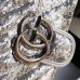 Gucci GG Marmont Small Shoulder Bag In Silver Sequin Gucci GG Marmont Small Shoulder Bag In Silver Sequin
