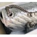 Gucci GG Marmont Small Shoulder Bag In Silver Sequin Gucci GG Marmont Small Shoulder Bag In Silver Sequin
