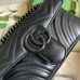 Gucci Black GG Marmont Mini Shoulder Bag with Black Hardware Gucci Black GG Marmont Mini Shoulder Bag with Black Hardware