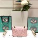 Gucci Pink GG Marmont Mini Matelasse Shoulder Bag Gucci Pink GG Marmont Mini Matelasse Shoulder Bag