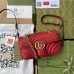 Gucci Red GG Marmont Mini Matelasse Shoulder Bag Gucci Red GG Marmont Mini Matelasse Shoulder Bag