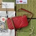 Gucci Red GG Marmont Mini Matelasse Shoulder Bag Gucci Red GG Marmont Mini Matelasse Shoulder Bag