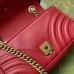 Gucci Red GG Marmont Mini Matelasse Shoulder Bag Gucci Red GG Marmont Mini Matelasse Shoulder Bag