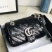 Gucci GG Marmont Mini Shouler Bag In Black Sequin Gucci GG Marmont Mini Shouler Bag In Black Sequin