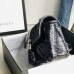 Gucci GG Marmont Mini Shouler Bag In Black Sequin Gucci GG Marmont Mini Shouler Bag In Black Sequin
