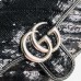 Gucci GG Marmont Mini Shouler Bag In Black Sequin Gucci GG Marmont Mini Shouler Bag In Black Sequin