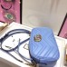 Gucci Light Blue GG Marmont Small Camera Shoulder Bag Gucci Light Blue GG Marmont Small Camera Shoulder Bag