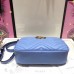 Gucci Light Blue GG Marmont Small Camera Shoulder Bag Gucci Light Blue GG Marmont Small Camera Shoulder Bag
