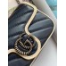 Gucci GG Marmont Super Mini Bag In Blue Diagonal Leather Gucci GG Marmont Super Mini Bag In Blue Diagonal Leather
