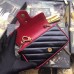 Gucci GG Marmont Super Mini Bag In Black Diagonal Leather Gucci GG Marmont Super Mini Bag In Black Diagonal Leather