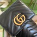 Gucci GG Marmont Mini Bag In Black Matelasse Calfskin Gucci GG Marmont Mini Bag In Black Matelasse Calfskin