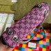 Gucci Pink GG Marmont Multicolor Canvas Small Bag Gucci Pink GG Marmont Multicolor Canvas Small Bag