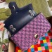 Gucci Pink GG Marmont Multicolor Canvas Small Bag Gucci Pink GG Marmont Multicolor Canvas Small Bag