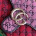 Gucci GG Marmont Multicolor Canvas Small Red Bag Gucci GG Marmont Multicolor Canvas Small Red Bag