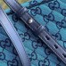 Gucci Blue GG Marmont Multicolor Small Shoulder Bag