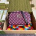 Gucci Pink GG Marmont Multicolor Small Shoulder Bag Gucci Pink GG Marmont Multicolor Small Shoulder Bag