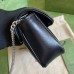 Gucci GG Marmont Super Mini Bag In Black Matelasse Leather Gucci GG Marmont Super Mini Bag In Black Matelasse Leather