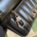 Gucci GG Marmont Super Mini Bag In Black Matelasse Leather Gucci GG Marmont Super Mini Bag In Black Matelasse Leather