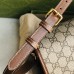 Gucci Mini GG Supreme Shoulder Bag with Interlocking G Gucci Mini GG Supreme Shoulder Bag with Interlocking G