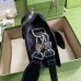 Gucci Black GG Supreme Messenger Bag with Interlocking G Gucci Black GG Supreme Messenger Bag with Interlocking G