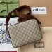 Gucci Beige GG Supreme Messenger Bag with Interlocking G Gucci Beige GG Supreme Messenger Bag with Interlocking G